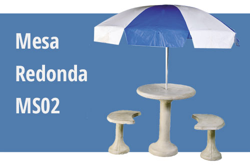 Mesa de Concreto |  Mesa de Cimento